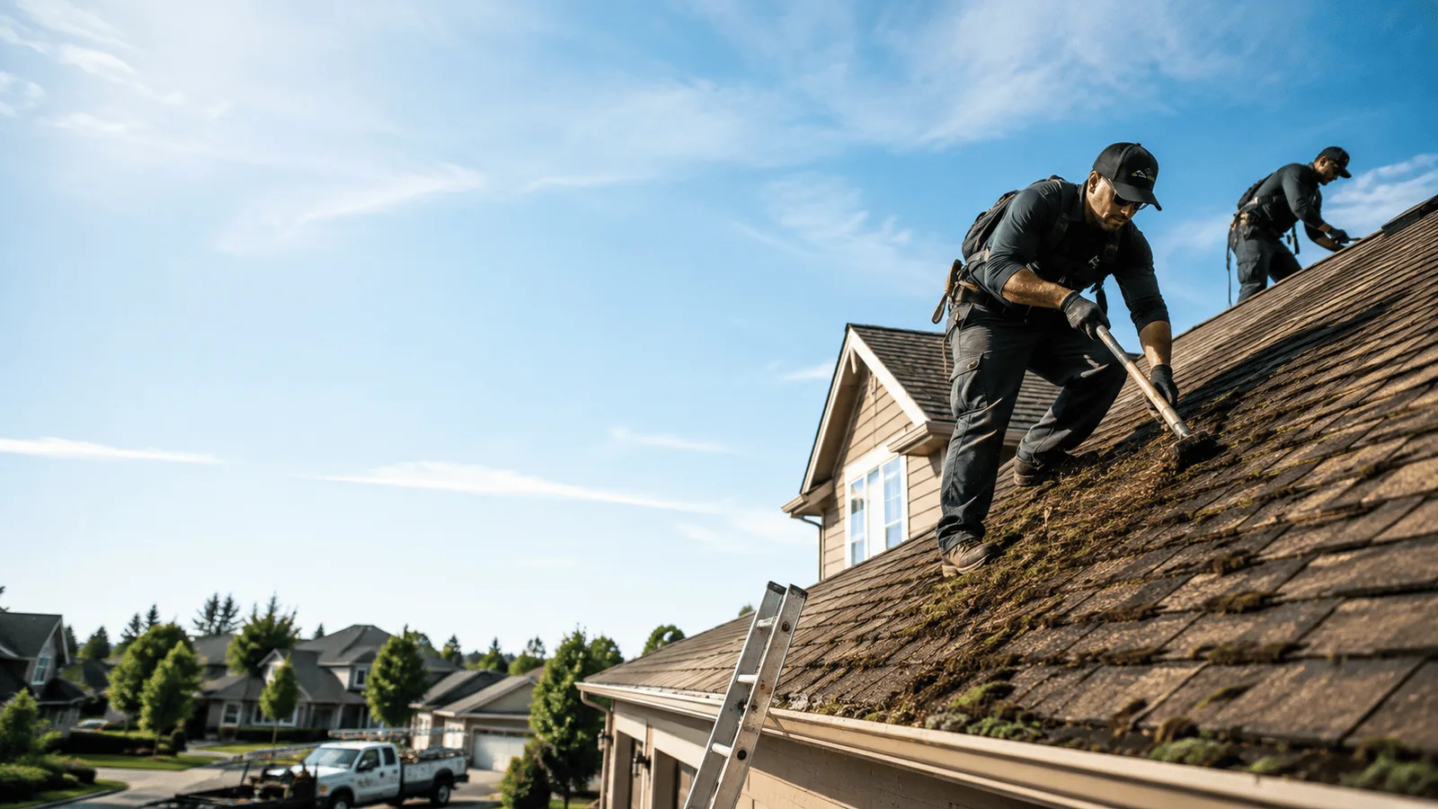 Roof Moss Removal in Parlin, NJ near me